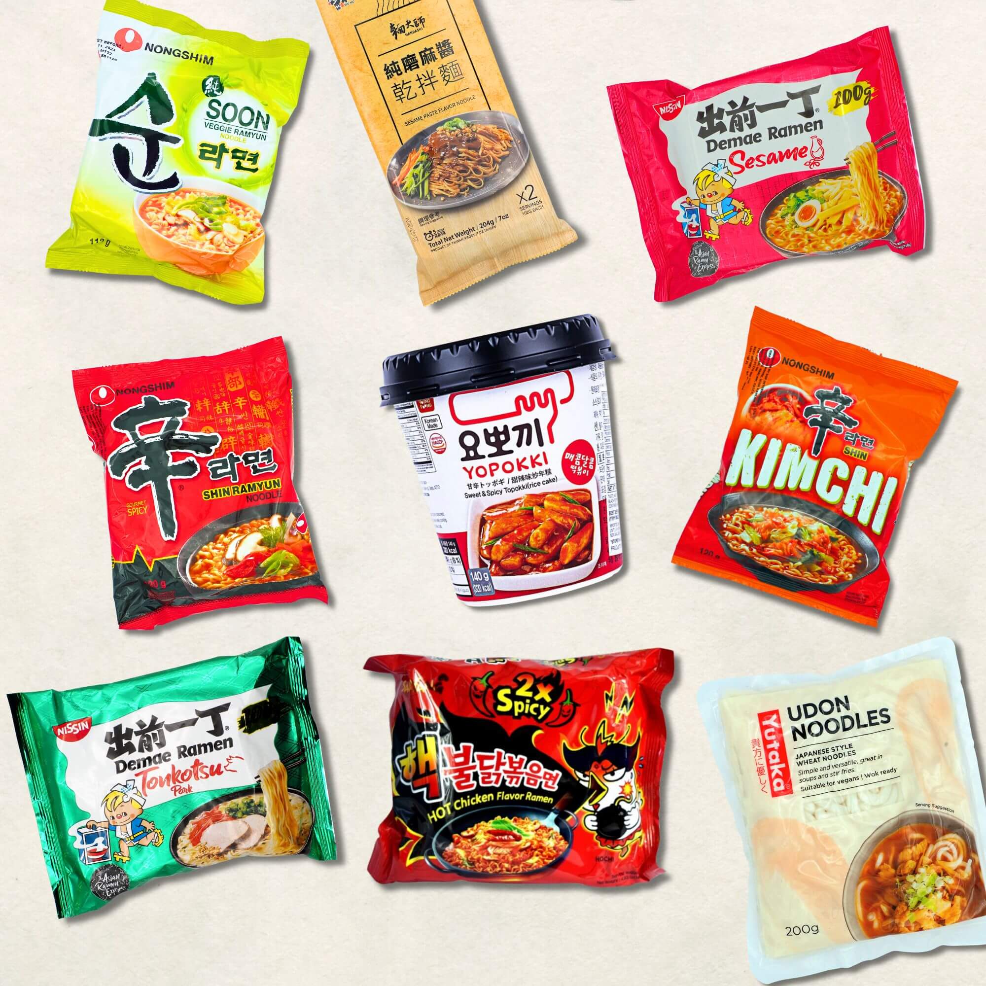 Asian Noodles Banner