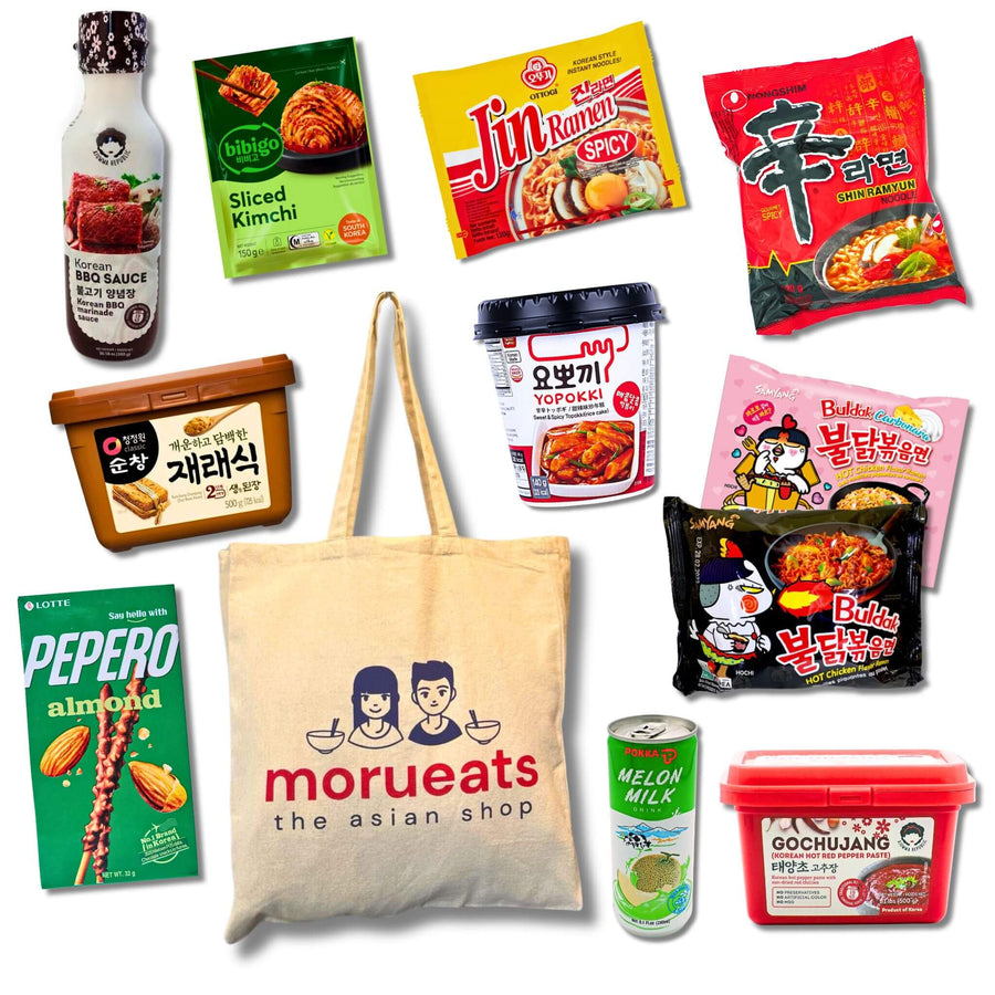 Korean Food and Snacks Gift Set