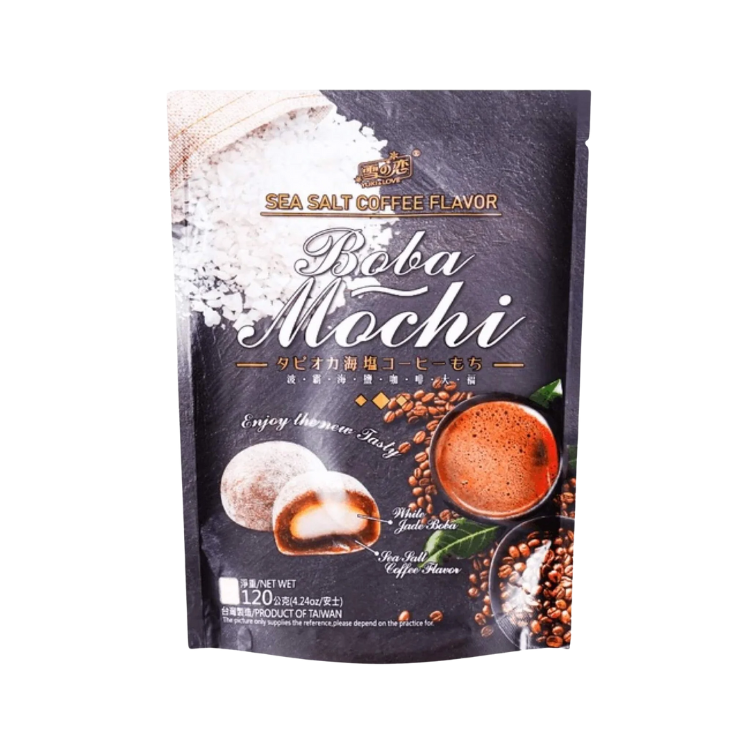 SG Sea Salt Coffee Boba Mochi 120g